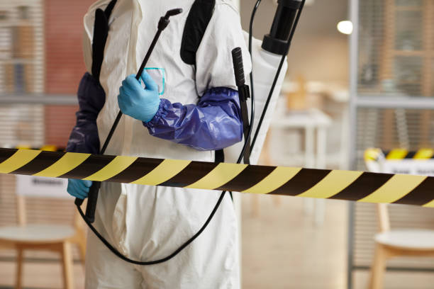 Professional Biohazard Cleanup technician working in Rockville, IN